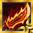 Hoja de furia de Guinsoo radiante