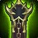 Caustic Chain-Wrapped Sash